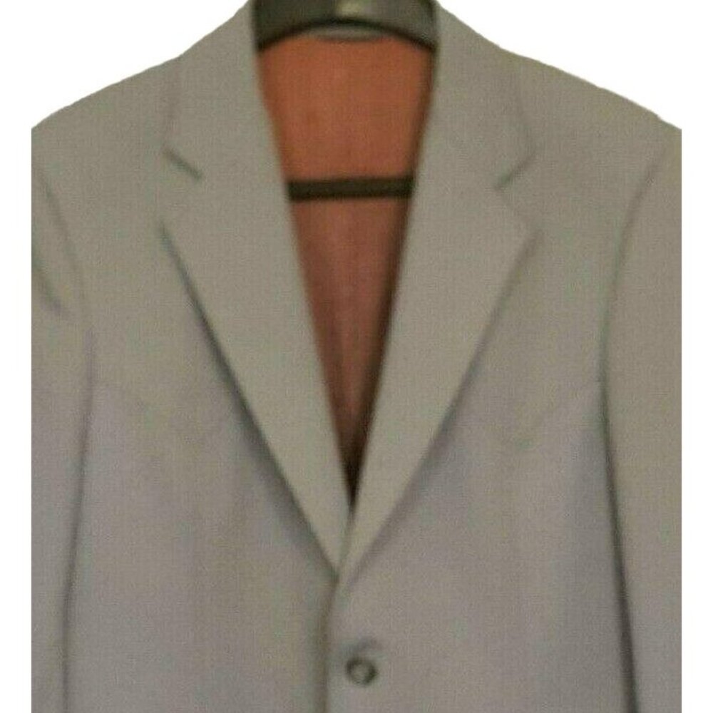 Vintage Circle‎ S Western Wear Mens Blazer Jacket Gray 40 L Double Vents